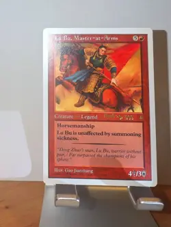 Lu Bu, Master at Arms - Prerelease Promo - 4/29/1999 Pre-Release Promos NM MTG - Image 1