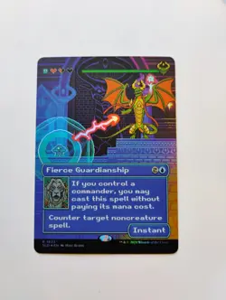 Fierce Guardianship (Rainbow Foil) Secret Lair Drop Foil - Image 1