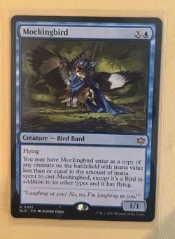 Mockingbird - MTG Bloomburrow Set #0061 - Lightly Played - Image 1