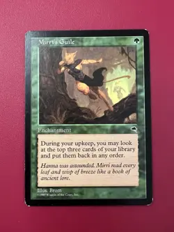 *** Mirri's Guile *** Tempest LP MTG English - Image 1
