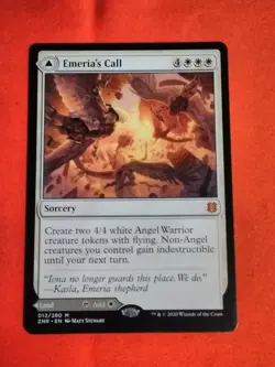 Emeria's Call Emeria, Shattered Skyclave - MTG Zendikar Rising Unplayed Mint+ - Image 1