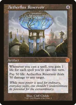 MTG Aetherflux Reservoir The Brothers' War 2 Regular Mythic - Image 1