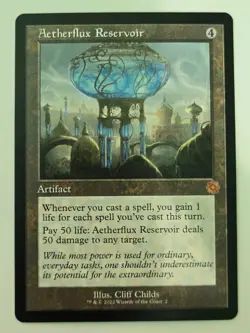 MTG Aetherflux Reservoir The Brothers' War 2 Regular Mythic - Image 2