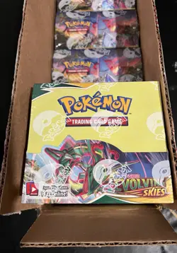 Pokemon TCG Evolving Skies Booster Box Factory Sealed New! 1st Print Release! - Image 1