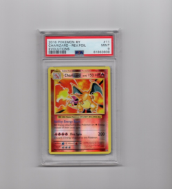 Pokemon 2016 XY #11 Charizard Rev Foil Evolutions PSA 9 Mint - Image 1