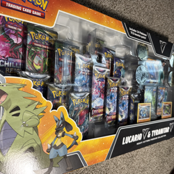 Pokemon TCG Lucario V & Tyranitar V Heavy Hitters Premium Collection Box Sealed 820650856716 - Image 4