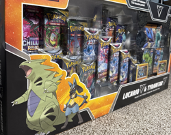 Pokemon TCG Lucario V & Tyranitar V Heavy Hitters Premium Collection Box Sealed 820650856716 - Image 5