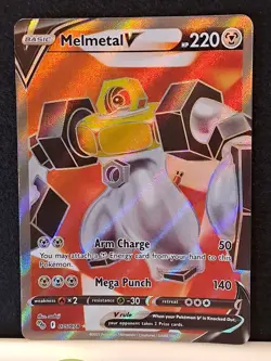Pokemon TCG Melmetal V (Full Art) Pokemon Go 075/078 Holo Ultra Rare NM/MT - Image 1