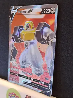 Pokemon TCG Melmetal V (Full Art) Pokemon Go 075/078 Holo Ultra Rare NM/MT - Image 2