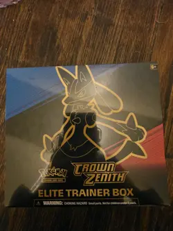 Pokemon TCG Crown Zenith Elite Trainer Box - Case of 10 820650871474 - Image 1