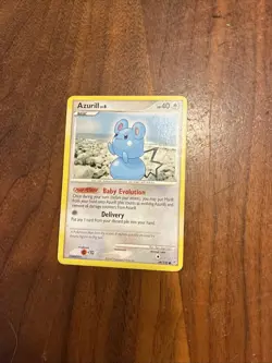 Pokemon TCG Azurill 69/130 2007 Vintage Diamond & Pearl Regular Common Non Holo - Image 1