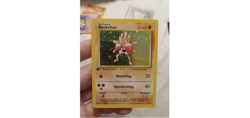 Pokemon TCG Hitmonchan Base Set 7/102 Holo 1st Edition Holo Rare - Image 1