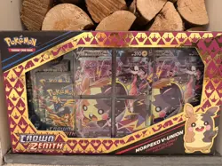 Pokemon TCG Crown Zenith Morpeko V-Union Premium Playmat Collection Minor Damage - Image 1