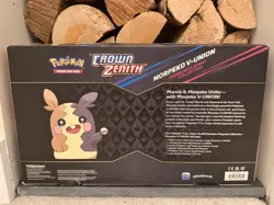 Pokemon TCG Crown Zenith Morpeko V-Union Premium Playmat Collection Minor Damage - Image 2