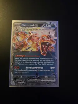 Charizard ex 054/091 SV Holo Double Rare | Pokemon TCG Paldean Fates NM/M - Image 1
