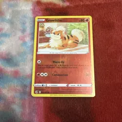 pokemon - GROWLITHE - 032/264 - REVERSE HOLOSword & Shield: Fusion Strike - Image 1