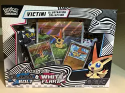 Pokemon Victini Illustration Collection Black Bolt & White Flare - Image 1