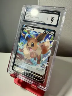 Pokemon Eevee 108/159 Crown Zenith, Holo Rare, CGC Mint 9!!! - Image 4