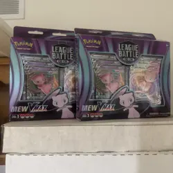 Pokemon Mew League Battle Decks Lot Of 2 Mew Ex V Vmax Full Art Both Sealed New - Image 1