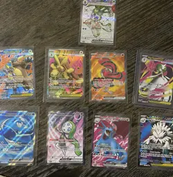 Pokemon TCG Lot Of Ultra Rares 9 Total - Image 1