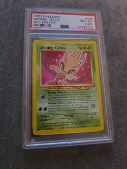 Pokemon Neo Destiny 2002 Shining Celebi #106 PSA 8(st) - Image 1