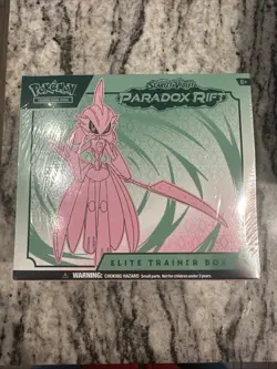 POKEMON Scarlet & Violet Paradox Rift Elite Trainer Box ETB Iron Valiant SEALED 820650854163 - Image 1