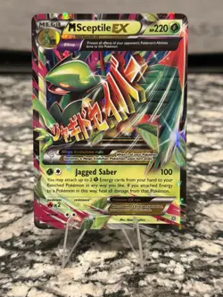 M Sceptile EX 8/98 XY - Ancient Origins Holo Pokemon TCG NM - Image 1