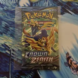 Pokemon TCG Crown Zenith Sealed Booster Pack - Image 1