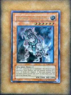 Yugioh Ancient Gear Beast TLM-EN007 Ultimate Rare NM - Image 1