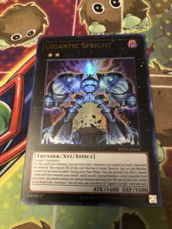 Gigantic Spright - POTE-EN047 - Ultra Rare Unlimited Near Mint Yugioh - Image 1