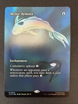 Avatar Magic the Gathering Mystic Remora Borderless Foil ✨ M0016 - Image 1