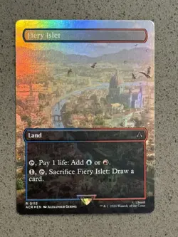 2 X Fiery Islet 2 X Sumbaket canon - MTG Assassin’s Creed - Image 3