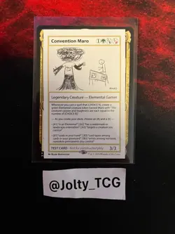 MTG Convention Maro Secret Lair Convention 2024 Test Card - Image 1