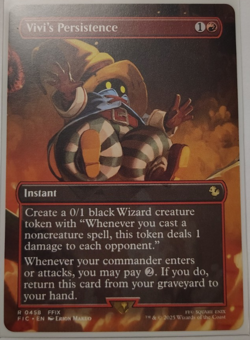 Vivi's Persistence (Borderless) Commander: Final Fantasy Non-Foil - Image 1