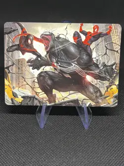 Spider-Man MTG Terrific Team-Up Art Series Card 23/54 Marvel - Image 1