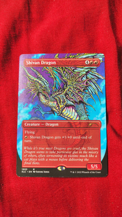 MTG Shivan Dragon - Secret Lair Countdown Kit (SLC) - Image 1