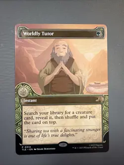 Worldly Tutor (Showcase) Avatar: The Last Airbender: Eternal-Legal Regular - Image 1