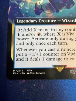 Magic: The Gathering Final Fantasy Vivi Ornitier Extended Art - Image 2