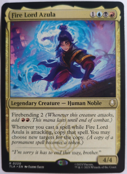 MTG Magic The Gathering - Fire Lord Azula - TLA (#220) REG NM - Image 1