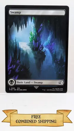 Magic The Gathering: 12x Final Fantasy Full Art Swamps - Image 2