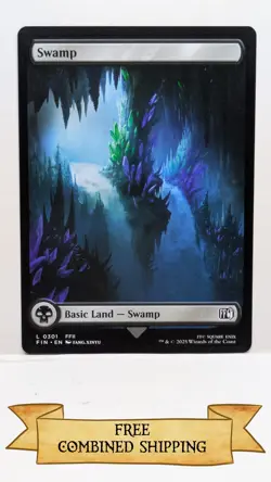 Magic The Gathering: 12x Final Fantasy Full Art Swamps - Image 3