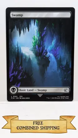 Magic The Gathering: 12x Final Fantasy Full Art Swamps - Image 4