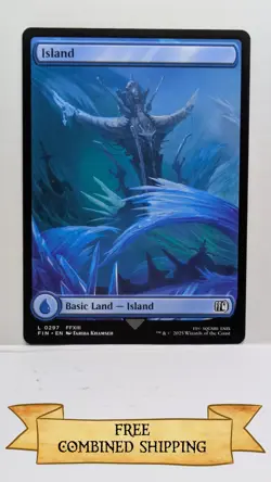 Magic The Gathering: 9x Final Fantasy Full Art Islands - Image 2
