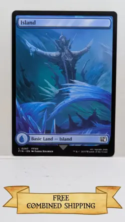 Magic The Gathering: 9x Final Fantasy Full Art Islands - Image 4