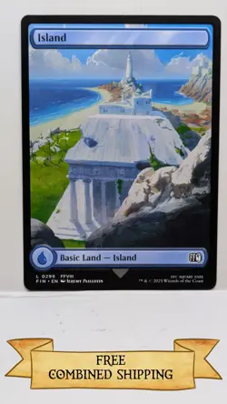 Magic The Gathering: 9x Final Fantasy Full Art Islands - Image 5