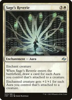 1x Sage's Reverie NM Eng MTG - Fate Reforged - Image 1