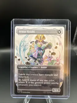 The Legend of Kyoshi MINT Borderless 358 Avatar TLA MTG Mythic Saga Unplayed NM - Image 1