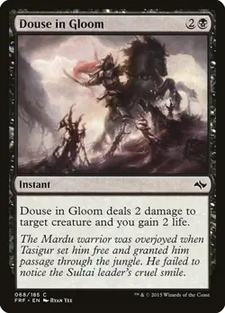 1x Douse in Gloom NM Eng MTG - Fate Reforged - Image 1