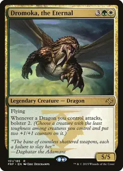 1x Dromoka, the Eternal NM Eng MTG - Fate Reforged - Image 1