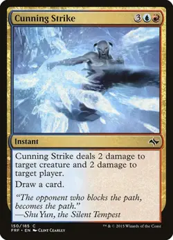 1x Cunning Strike NM Eng MTG - Fate Reforged - Image 1